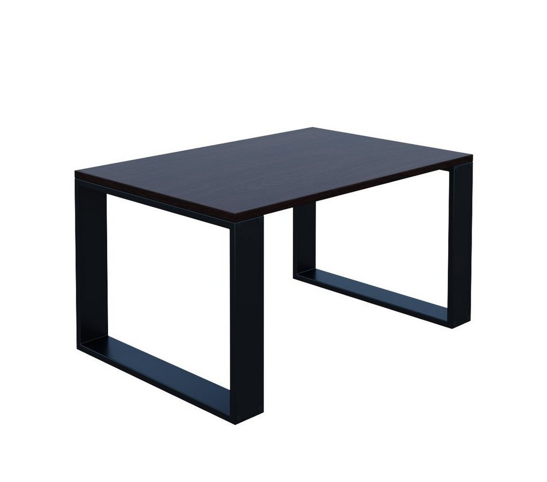 AKKE Couchtisch (PVC), Außergewöhnlicher Höhe:55 cm Deko Modern mit schwarzen Beinen 2mm von AKKE