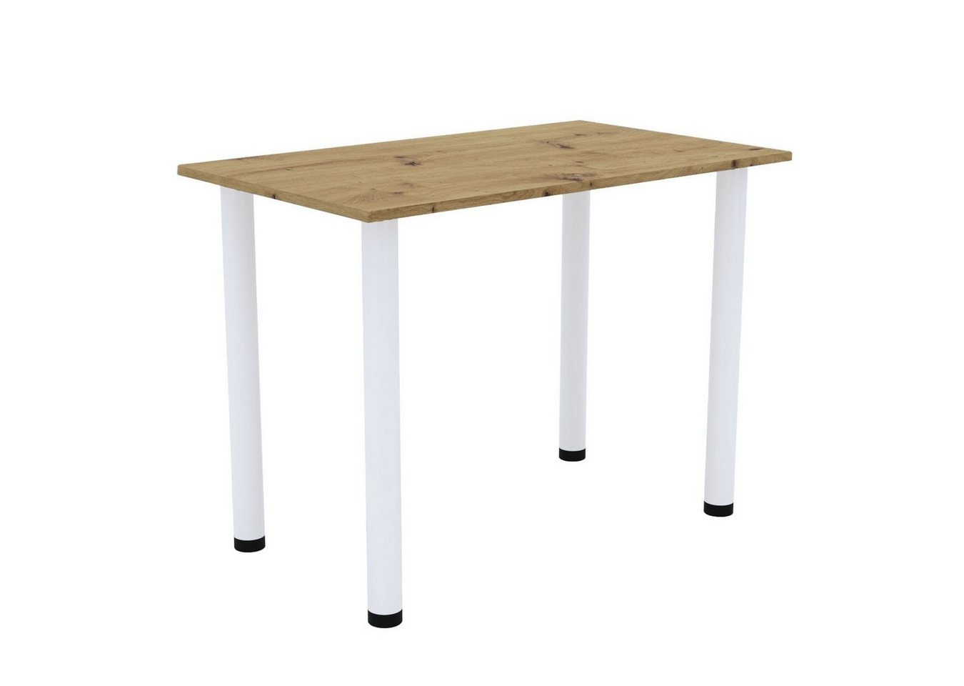 AKKE Esstisch, Esszimmertisch mit weißen Beinen Küchentisch Bürotisch 2mm PVC AKKE Esstisch, Esszimmertisch mit weißen Beinen Küchentisch Bürotisch 2mm PVC von AKKE