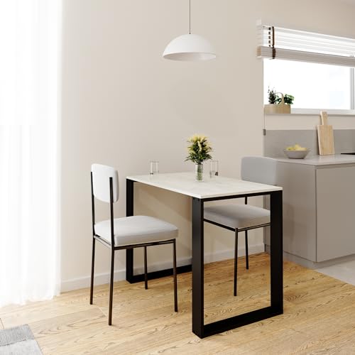 AKKE Esstisch Küchentisch Esszimmertisch Craft Weiß 100x40cm von AKKE