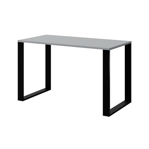 AKKE Esstisch Rechteckig Loft Design Mit Metallbeinen Tisch Küchentisch Wohnzimmertisch Esszimmertisch Tischblatt 18 mm 80x60 cm von AKKE