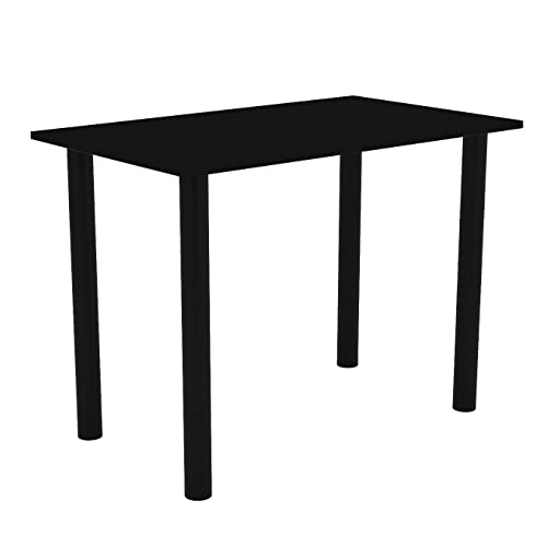 AKKE Esszimmertisch 100 cm x 60 cm Esstisch Kleiner Tisch Küchentisch Schreibtisch Dining Table Esszimmermöbel Schwarze Beine von AKKE