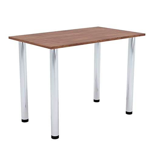 AKKE Esszimmertisch 110 cm x 65 cm Esstisch Kleiner Tisch Küchentisch Schreibtisch Dining Table Esszimmermöbel Chrombeine von AKKE