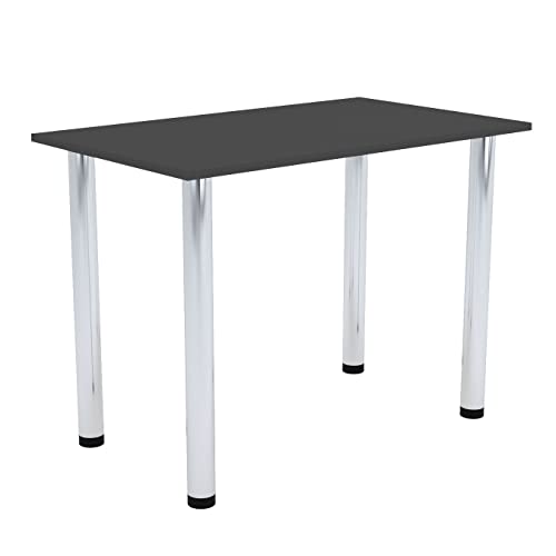 AKKE Esszimmertisch 60 cm x 40 cm Esstisch Kleiner Tisch Küchentisch Schreibtisch Dining Table Esszimmermöbel Chrombeine von AKKE