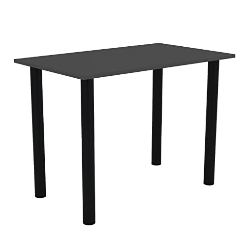 AKKE Esszimmertisch 60 cm x 40 cm Esstisch Kleiner Tisch Küchentisch Schreibtisch Dining Table Esszimmermöbel Schwarze Beine von AKKE