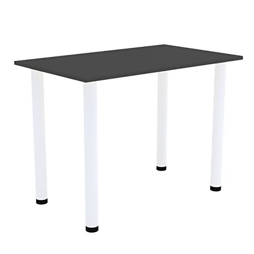 AKKE Esszimmertisch 60 cm x 50 cm Esstisch Kleiner Tisch Küchentisch Schreibtisch Dining Table Esszimmermöbel Weiße Beine von AKKE