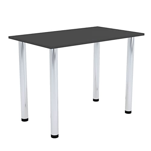 AKKE Esszimmertisch 70 cm x 60 cm Esstisch Kleiner Tisch Küchentisch Schreibtisch Dining Table Esszimmermöbel Chrombeine von AKKE