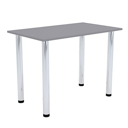 AKKE Esszimmertisch 80 cm x 50 cm Esstisch Kleiner Tisch Küchentisch Schreibtisch Dining Table Esszimmermöbel Chrombeine von AKKE