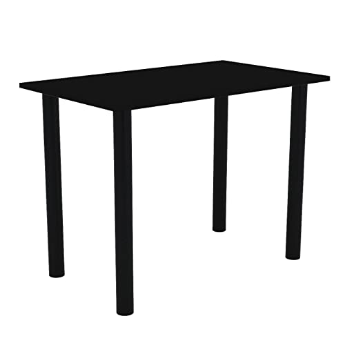 AKKE Esszimmertisch 80 cm x 60 cm Esstisch Kleiner Tisch Küchentisch Schreibtisch Dining Table Esszimmermöbel Schwarze Beine von AKKE