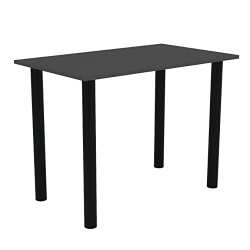 AKKE Esszimmertisch 90 cm x 60 cm Esstisch Kleiner Tisch Küchentisch Schreibtisch Dining Table Esszimmermöbel Schwarze Beine von AKKE