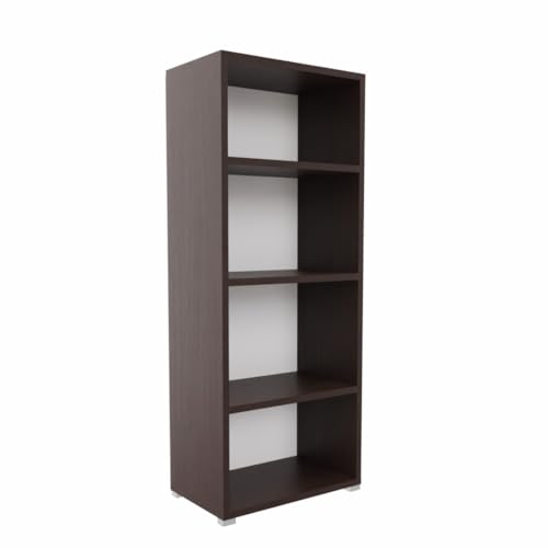 AKKE Regal Bücherregal Standregal Bücherschrank 120x50x25 cm Büroregal Mit 4 Ebenen Laminierte Möbelplatte AKKE Regal Bücherregal Standregal Bücherschrank 120x50x25 cm Büroregal Mit 4 Ebenen Laminierte Möbelplatte von AKKE
