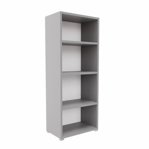 AKKE Regal Bücherregal Standregal Bücherschrank 120x50x25 cm Büroregal Mit 4 Ebenen Laminierte Möbelplatte AKKE Regal Bücherregal Standregal Bücherschrank 120x50x25 cm Büroregal Mit 4 Ebenen Laminierte Möbelplatte von AKKE