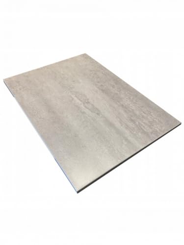 AKKE Tischplatte Möbelplatte Rechteckig Arbeitsplatte Schreibtischplatte Bürotischplatte für Schreibtisch Esstisch Wohnzimmertisch Beton 80x40 cm von AKKE