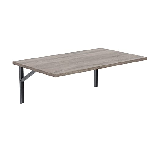AKKE Wandklapptisch für Küche Zimmer Wohnzimmer Kinderzimmer 80 cm x 50 cm, Wandtisch klappbar, Klappbarer Wandtisch Küchentisch Kindertisch, Klapptisch Klappschreibtisch Küche Trüffel AKKE Wandklapptisch für Küche Zimmer Wohnzimmer Kinderzimmer 80 cm x 50 cm, Wandtisch klappbar, Klappbarer Wandtisch Küchentisch Kindertisch, Klapptisch Klappschreibtisch Küche Trüffel von AKKE