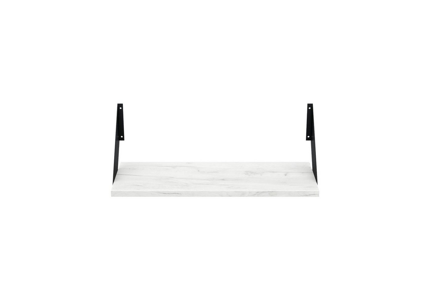 AKKE Wandregal, Hängeregal FLAT modern mit schwarzen Befestigungen 2mm PVC LOFT AKKE Wandregal, Hängeregal FLAT modern mit schwarzen Befestigungen 2mm PVC LOFT von AKKE