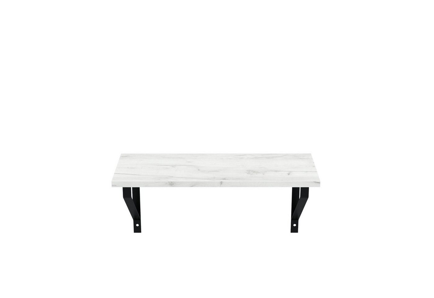 AKKE Wandregal, Hängeregal GINO-II modern mit schwarzen Befestigungen 2mm PVC LOFT AKKE Wandregal, Hängeregal GINO-II modern mit schwarzen Befestigungen 2mm PVC LOFT von AKKE