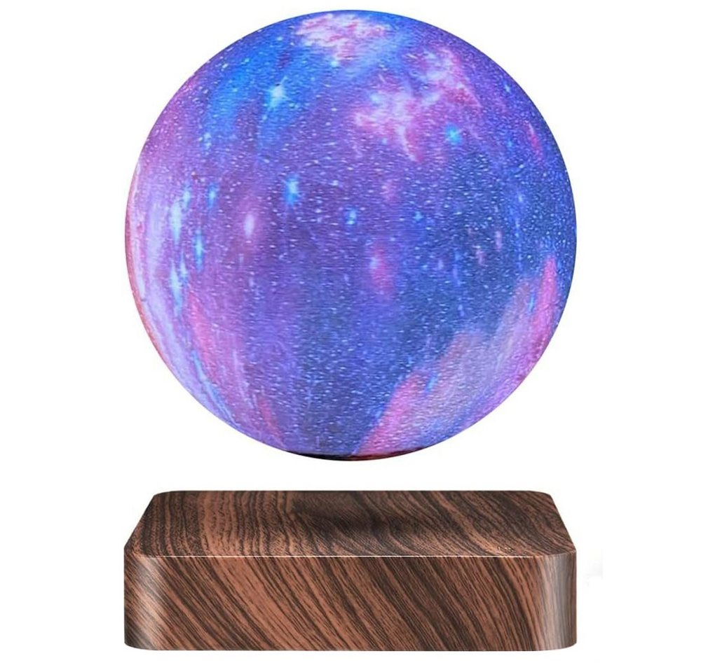 AKKEE LED Nachtlicht Mond Lampe 16 Farben Magnetische Levitation Floating 3D Moon Light, Schwebende Mond Lampe, Frei Schwebend und Drehbar, 16 Farben, für einzigartige Geschenke, Raumdekor, Nachtlicht von AKKEE