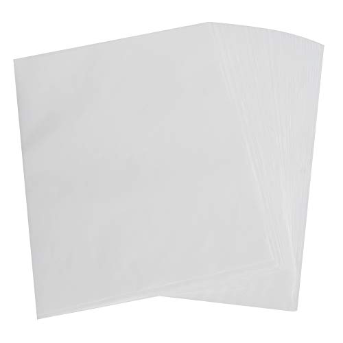 AKLOSIPY 100 Pcs Nicht -Stick -Pergament Backbleche Vielseitige Silikon Backmatte Zum Kochen und Grillen (WHITE) von AKLOSIPY