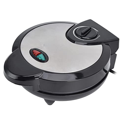 AKLOSIPY 1200W Doppelseitiger Nicht -Stick -Waffelhersteller mit Schald, Schnell Heizter Haushaltsfrühstückmaschine von AKLOSIPY