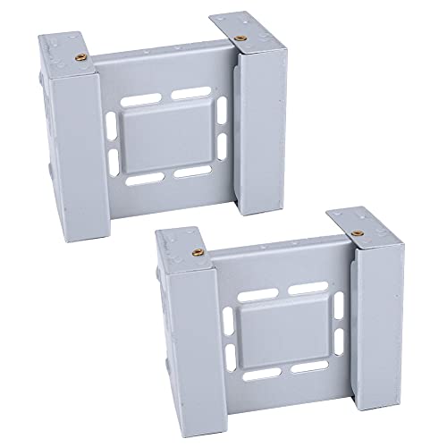 AKLOSIPY 2 PCs Verzinkter Faltungsherd für Camping Im Freien und Grill-, Leicht- und Kompaktes Design (SILVER) von AKLOSIPY