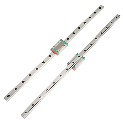 AKLOSIPY 2PCS LML12H Lineare Schienen 400 Mm mit MGN12H -Folienblöcken für Geräte und Kleine Maschinen von AKLOSIPY