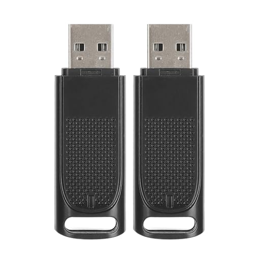 AKLOSIPY 2PCS VR USB Dongle Receiver, Plug & Play Receiver mit Verlängerungskabel für Vive & Valve Index Controller (Transparentes Schwarz) von AKLOSIPY