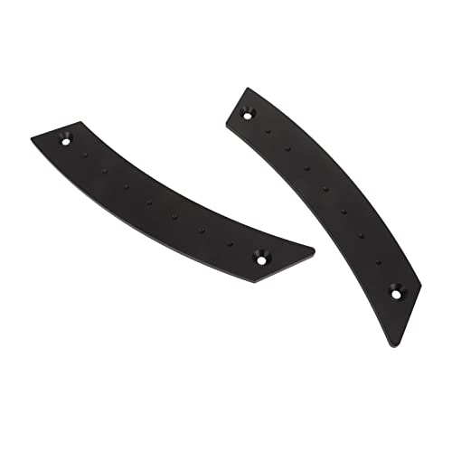 AKLOSIPY 2pcs Aluminium -Legierungstür Panel Pull Griff Set Set Proof mit Arbeitsspardesign für Autoanpassung (BLACK) von AKLOSIPY