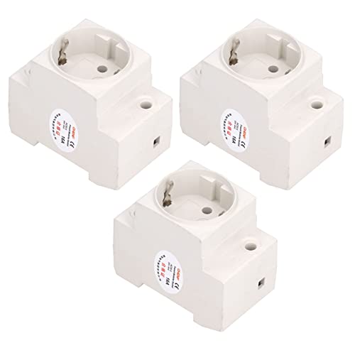 AKLOSIPY 3pcs Power Socket Rail Adapter Electrical Outlet Industrial Connector AC250V 10-16A Wärmedesign AKLOSIPY 3pcs Power Socket Rail Adapter Electrical Outlet Industrial Connector AC250V 10-16A Wärmedesign von AKLOSIPY