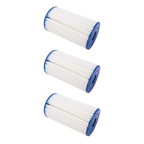 AKLOSIPY 3pcs Typ B Poolpool -Patronen mit Trifoil -Design für eine Effiziente Spa Poolfiltration und Einfache Wartung von AKLOSIPY
