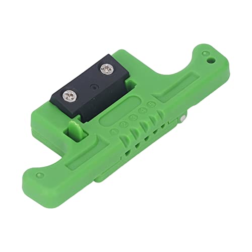 AKLOSIPY 5-in-kompaktes Optisches Glasfaser-Stripper-Werkzeug für. (GREEN) von AKLOSIPY