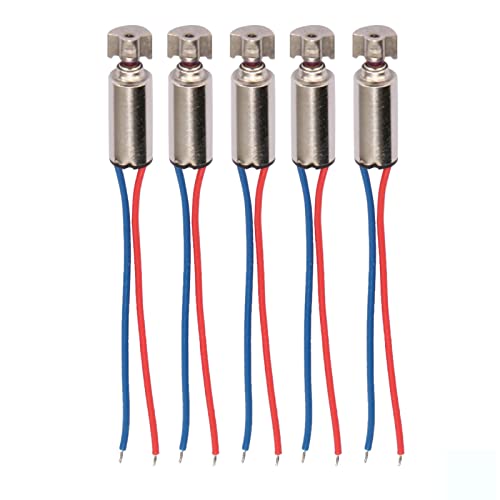 AKLOSIPY 5pcs Handy Coreless Vibration Motor DC 3V 11,2 X 3,2 Mm Niedriger Effizienz für die Elektronik von AKLOSIPY