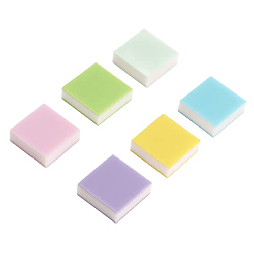 AKLOSIPY 6PCs Verschiedene Farbstempelschnitzblöcke für DIY -Druck mit Klarer Textur und Feinem Detail für Handwerksprojekte von AKLOSIPY