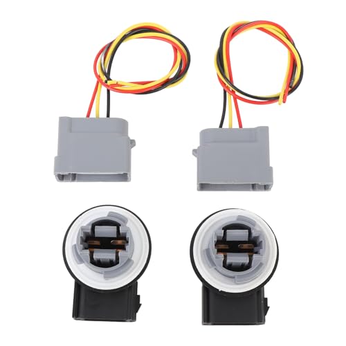 AKLOSIPY Blinker Lichtsteck Steckverbinder -Kabelbaum Blinkerlampenlampenbuchse Kabelbaum Blinker Sockel Kabelbaum OEM 2U5Z13411DA mit Feuchtigkeitssicherer Erosionsanpassung von AKLOSIPY