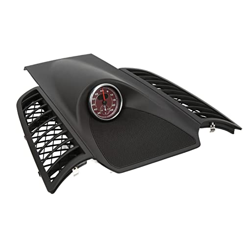 AKLOSIPY Dark Brown Clock Surround Trimm für 2011-2017 - Einfache Installation, OEM -Ersatz 958 552 189 01 3t0 (dunkelrote Stoppuhr) von AKLOSIPY