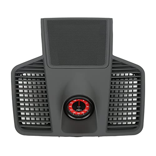 AKLOSIPY Dashboard Taktabdeckung Trim Grey 9Y0 857 192 Ein Ersatz für 2018-2020 - Einfache Installation, Stilvolles Upgrade (rote Stoppuhr) von AKLOSIPY