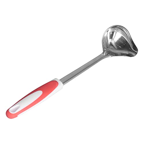 AKLOSIPY Edelstahl-Löffel ohne Rutschanzeige-tragbares Küchenwerkzeug für Suppen und Saucen-für das Restaurant und den Heimgebrauch AKLOSIPY Edelstahl-Löffel ohne Rutschanzeige-tragbares Küchenwerkzeug für Suppen und Saucen-für das Restaurant und den Heimgebrauch von AKLOSIPY