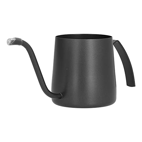 AKLOSIPY Hochwertiger Schwanenhals-Kaffeekanne Edelstahl 250 Ml Schmaler Ausgabegessel für zu Hause oder Im Büro (250 ml) von AKLOSIPY