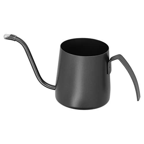 AKLOSIPY Hochwertiger Schwanenhals-Kaffeekanne Edelstahl 250 Ml Schmaler Ausgabegessel für zu Hause oder Im Büro (350ML) von AKLOSIPY