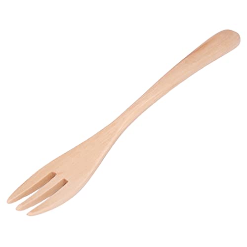 AKLOSIPY Holzgabel Wiederverwendbares Griff Utensil für Picknick, Grill, Reisen und Camping von AKLOSIPY