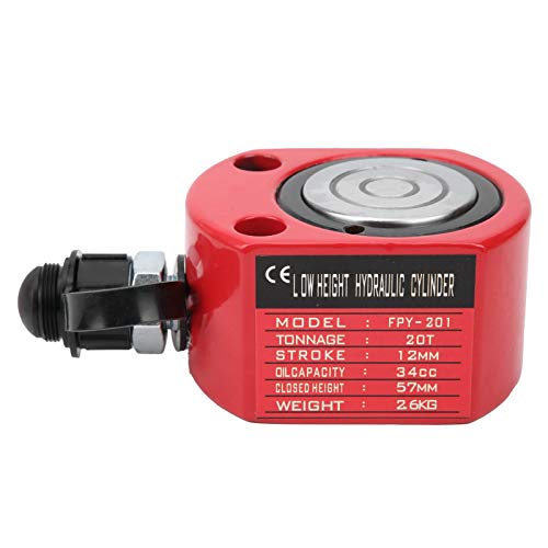 AKLOSIPY Hydraulikzylinder 20T Leichtes Tragbares Werkzeug mit ZG3/8 -Zoll -Stecker für den Industriellen Gebrauch und Vielseitige Anwendungen von AKLOSIPY