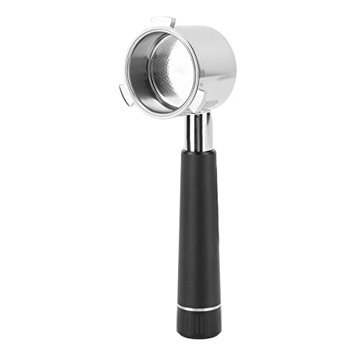 AKLOSIPY Kaffee -Portafilter -Bottomless für 9er 9335 9155 9355 9665 Silber, Ergonomic & Design (BLACK) von AKLOSIPY