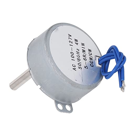 AKLOSIPY Kompaktes Synchronmotor AC 100-127V 5-6 UPM 4W Easy Installation CW CCW für Haushaltsgeräte AKLOSIPY Kompaktes Synchronmotor AC 100-127V 5-6 UPM 4W Easy Installation CW CCW für Haushaltsgeräte von AKLOSIPY