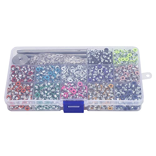 AKLOSIPY Lebendiges Metallkit mit Punch -Werkzeug für DIY -Kleidungsperforation In One Storage Box für Handwerksprojekte von AKLOSIPY