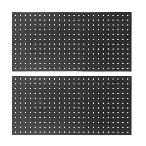 AKLOSIPY Metall -Pegboard -Paneele Peg Board Tool Organizer Wandspeichersystem 6 Pack 24x12in Hochleistungsstahl -Pegboard mit 50 PCs Haken für Garage Tool Storage Home Office AKLOSIPY Metall -Pegboard -Paneele Peg Board Tool Organizer Wandspeichersystem 6 Pack 24x12in Hochleistungsstahl -Pegboard mit 50 PCs Haken für Garage Tool Storage Home Office von AKLOSIPY