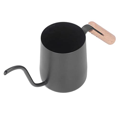 AKLOSIPY Stilvoller Edelstahl -Schwanenhals -Tropfenkessel, 350 Ml Kaffeekanne mit Ergonomischem Holzgriff Zum Gießen AKLOSIPY Stilvoller Edelstahl -Schwanenhals -Tropfenkessel, 350 Ml Kaffeekanne mit Ergonomischem Holzgriff Zum Gießen von AKLOSIPY