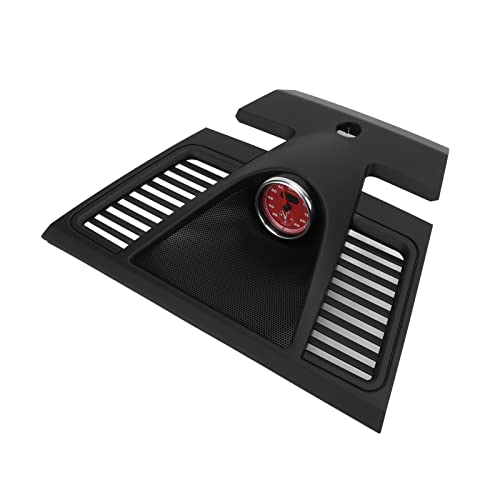 AKLOSIPY Uhr Cover für 2010-2016 | OEM -Ersatz 970 552 151 01 5q0 | Luxuriöses Upgrade und Einfache Installation (leuchtend rotes Instrument) von AKLOSIPY