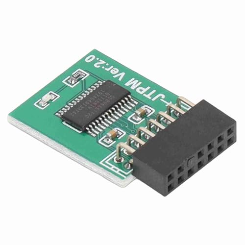 AKLOSIPY Verbesserte Sicherheit mit TPM 2.0-Modul 14-Pin-C-Schnittstellenplatine für G TPM-Sicherheitsmodulplatine Starker Verschlüsselungsanschluss von AKLOSIPY