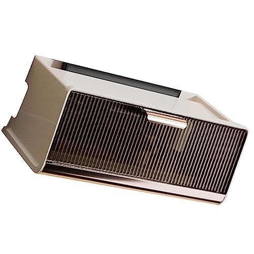 AKLOSIPY W-montierte WLAN-Router-Aufbewahrungsbox – Großer acity-Stromversorgungs- und Kabelaufbewahrungskoffer für zu Hause, Kaffeefarbe, 30 X 12 X 22 Cm/11,8 X 4,7 X 8,7 Zoll, Ideal Zum von AKLOSIPY
