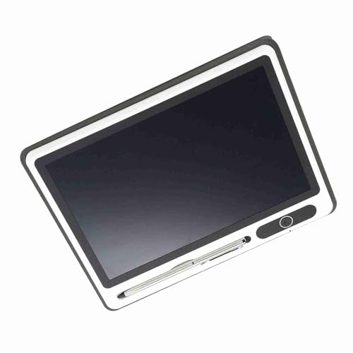 LCD Electronic Notepad Digital Sketch Pad mit Koffer für Busin-Meetings und Tägliche Notizen (schwarz (mit Lederetui)) von AKLOSIPY
