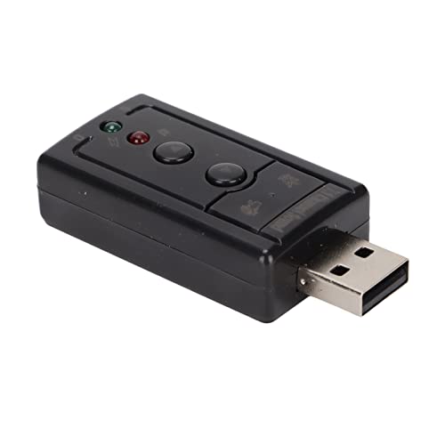 Virtuelle Soundkarte mit USB 2.0- und 3,5 -mm -Anschlüssen für Premium 7. Surround Sound Control von AKLOSIPY
