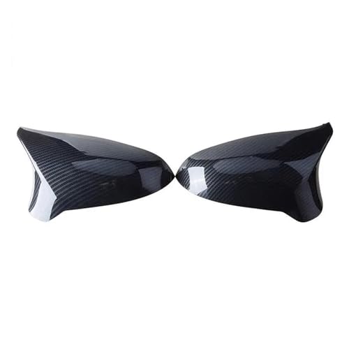 AKMAGUMLPZ Seitenspiegelkappe Für M3 Für F80 Für M4 Für F82 Für F83 2015-2019 1 Paar Seite Rückspiegel Kappe Auto Flügel Spiegel Abdeckung(B) von AKMAGUMLPZ